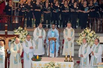 Procesión de la Inmaculada Concepción en Jinámar (Foto Francisco Javier Santana)